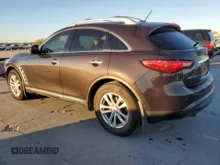 2013 Infiniti FX z VIN JN8CS1MU3DM140055, wystawiony jako Copart lot #80255094 z przebiegiem 153 575 mil mil oraz Szkoda całkowita • Salvage title. Historia ofert i sprzedaży dostępna na DreamBid. Obrazek 2.