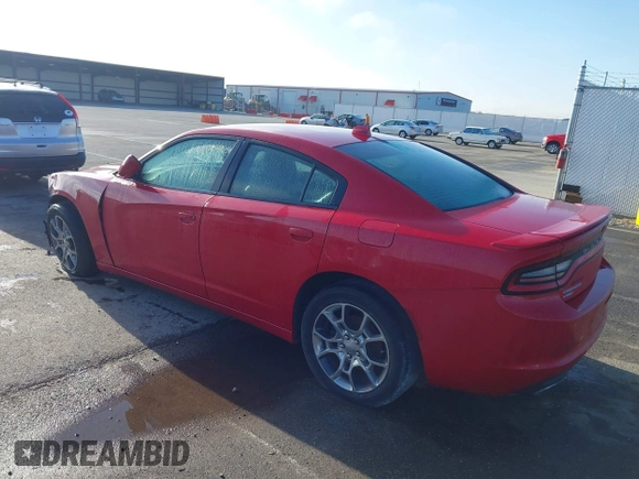 2015 Dodge Charger SXT with VIN 2C3CDXJG6FH754728, listed as a IAAI auction lot 41947562 with 191,286 mi miles. Bid and sale history available at carsss.com. Image 3.