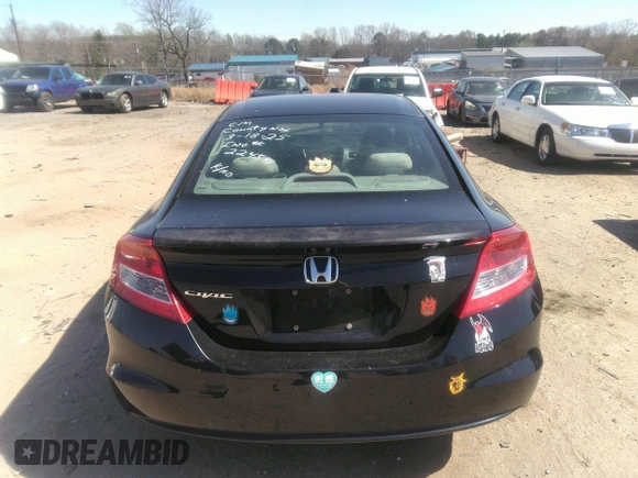 2013 Honda Civic Cpe LX with VIN 2HGFG3B51DH520775, listed as a IAAI auction lot 41853604 with 219,336 mi miles. Bid and sale history available at carsss.com. Image 16.