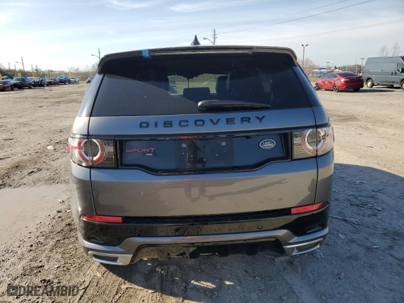2018 Land Rover Discovery Sport HSE Luxury with VIN SALCT2SX3JH738350, listed as a Copart auction lot 49409495 with 0 mi miles and Salvage Title. Bid and sale history available at carsss.com. Image 6.