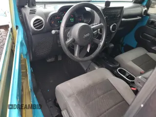 2008 Jeep Wrangler X with VIN 1J4FA24148L546536, listed as a Copart auction lot 43790775 with 159,364 mi miles and Salvage Title. Bid and sale history available at DreamBid. Image 8.