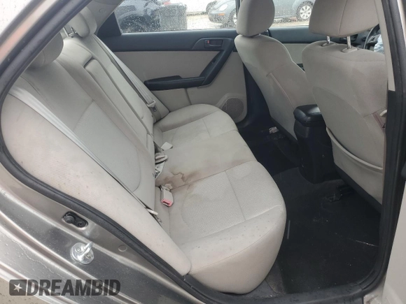 2010 Kia Forte EX with VIN KNAFU4A21A5199583, listed as a Copart auction lot 71681954 with 185,329 mi miles and Salvage Title. Bid and sale history available at carsss.com. Image 10.