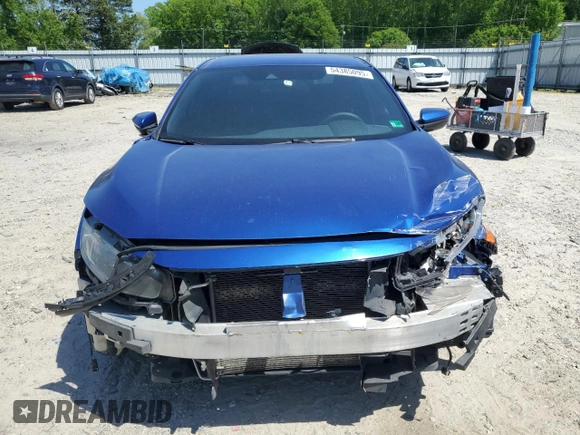 2019 Honda Civic Sport with VIN 2HGFC2F81KH539088, listed as a Copart auction lot 54385095 with 315,247 mi miles and Clean title. Bid and sale history available at DreamBid. Image 5.