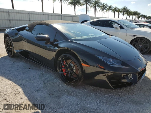 2018 Lamborghini Huracan z VIN ZHWUR2ZF5JLA10561, wystawiony jako Copart lot #75416254 z przebiegiem Nie podano mil oraz Nie do naprawy. Historia ofert i sprzedaży dostępna na DreamBid. Obrazek 4.
