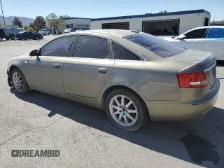 2005 Audi A6 with VIN WAUDG74FX5N110274, listed as a Copart auction lot 55457505 with 157,065 mi miles and Clean Title. Bid and sale history available at carsss.com. Image 2.