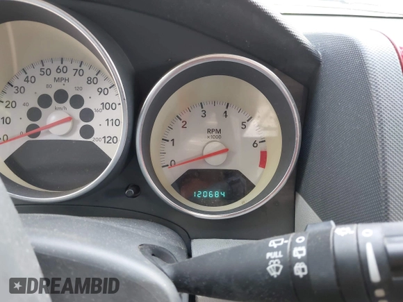 2007 Dodge Caliber SXT with VIN 1B3HB48B57D159305, listed as a IAAI auction lot 42095938 with 120,684 mi miles and . Bid and sale history available at DreamBid. Image 7.