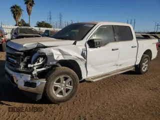 2024 Ford F-150 XLT with VIN 1FTEW3LP2RKD38855, listed as a Copart auction lot 80711074 with 12,360 mi miles and Salvage Title. Bid and sale history available at carsss.com. Image 1.