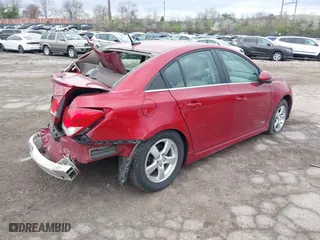 2011 Chevrolet Cruze LT w/2LT with VIN 1G1PG5S92B7185058, listed as a IAAI auction lot 41891610 with 112,805 mi miles. Bid and sale history available at carsss.com. Image 4.