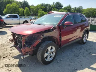 2021 Toyota RAV4 XLE with VIN 2T3P1RFV4MW188915, listed as a Copart auction lot 60937085 with 75,230 mi miles and Salvage title. Bid and sale history available at DreamBid. Image 1.