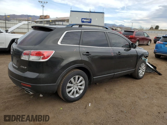 2007 Mazda CX-9 Sport with VIN JM3TB38Y770105347, listed as a Copart auction lot 50525515 with 214,154 mi miles and Salvage Title. Bid and sale history available at carsss.com. Image 3.