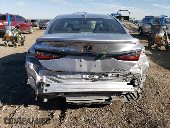 2022 Lexus ES 300h F Sport with VIN 58AGA1C11NU020199, listed as a Copart auction lot 72584274 with 36,351 mi miles and Salvage title. Bid and sale history available at DreamBid. Image 6.