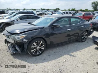 2018 Nissan Maxima SV with VIN 1N4AA6AP2JC399600, listed as a Copart auction lot 59745465 with 103,967 mi miles and Salvage title. Bid and sale history available at DreamBid. Image 1.