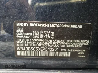 2014 BMW 3 Series 328i xDrive с VIN WBA3B5C5XEP543301, выставлен на аукционе Copart как лот 59921525 с пробегом 89 739 миль миль и Чистый • Clean title. История ставок и продаж доступна на DreamBid. Изображение 13.