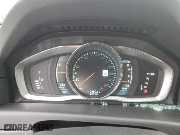 2014 Volvo XC70 T6 with VIN YV4902BZ6E1178783, listed as a Copart auction lot 73124524 with 52,194 mi miles and Salvage Title. Bid and sale history available at DreamBid. Image 9.