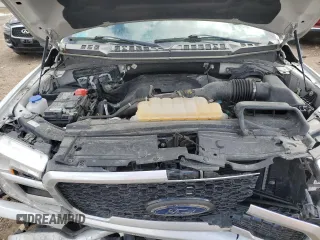 2018 Ford F-150 XL with VIN 1FTEX1EP8JFB61837, listed as a Copart auction lot 50494985 with 37,363 mi miles and Salvage Title. Bid and sale history available at carsss.com. Image 11.