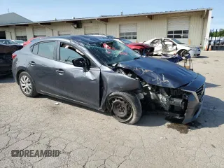 2015 Mazda 3 i Sport with VIN 3MZBM1U73FM192849, listed as a Copart auction lot 67981844 with Not Provided miles and Salvage Title. Bid and sale history available at carsss.com. Image 4.
