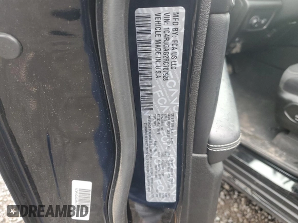 2024 Jeep Grand Cherokee Laredo X with VIN 1C4RJGAG2RC707928, listed as a Copart auction lot 56718855 with 34,126 mi miles and Salvage title. Bid and sale history available at DreamBid. Image 13.