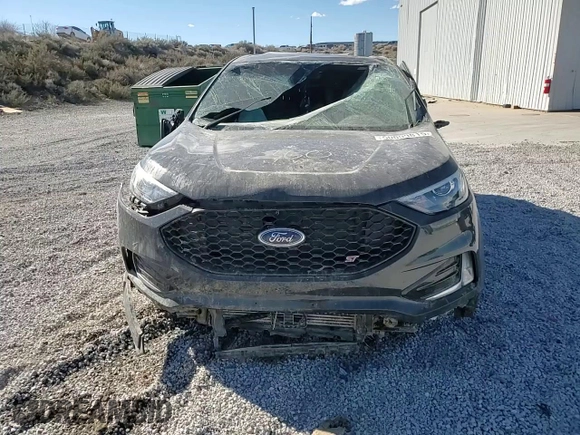 2021 Ford Edge ST z VIN 2FMPK4AP8MBA57400, wystawiony jako Copart lot #50099815 z przebiegiem Nie podano mil oraz Szkoda całkowita • Salvage title. Historia ofert i sprzedaży dostępna na DreamBid. Obrazek 10.