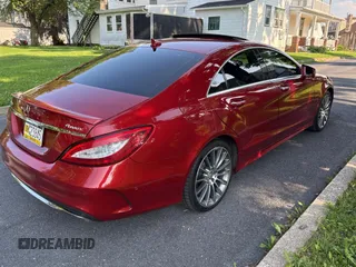 2015 Mercedes-Benz CLS 400 with VIN WDDLJ6HB2FA145827, listed as a Copart auction lot 66033305 with 147,562 mi miles and Clean title. Bid and sale history available at DreamBid. Image 4.