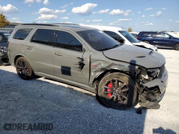 2020 Dodge Durango SRT with VIN 1C4SDJGJXLC406162, listed as a Copart auction lot 72146744 with 79,584 mi miles and Clean Title. Bid and sale history available at DreamBid. Image 4.