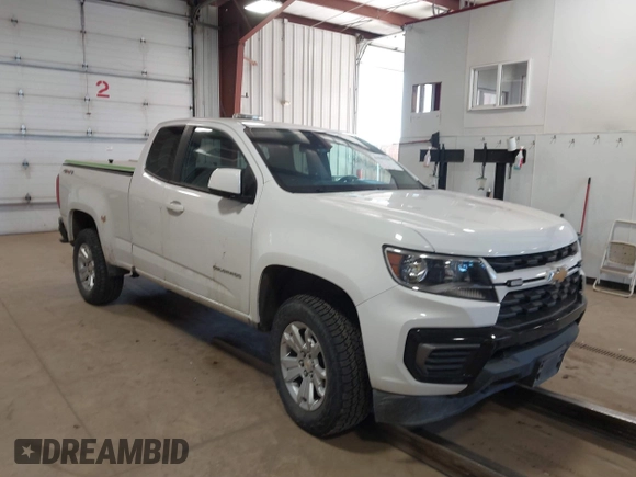 2022 Chevrolet Colorado 4WD LT z VIN 1GCHTCEA9N1116456, wystawiony jako IAAI lot #41503229 z przebiegiem 77 427 mil mil oraz . Historia ofert i sprzedaży dostępna na DreamBid. Obrazek 1.