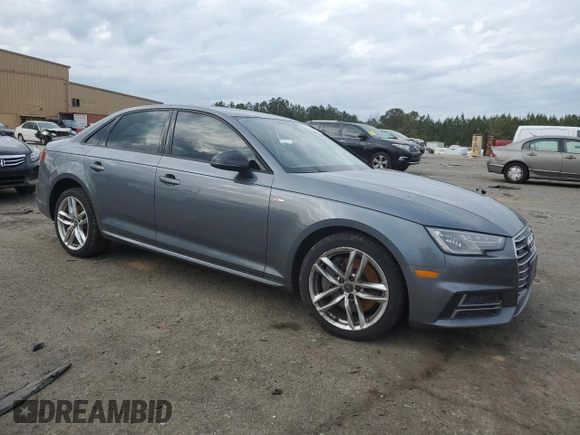 2017 Audi A4 Season of Audi Premium with VIN WAUDNAF48HN048845, listed as a Copart auction lot 42410995 with 0 mi miles and Salvage Title. Bid and sale history available at carsss.com. Image 4.