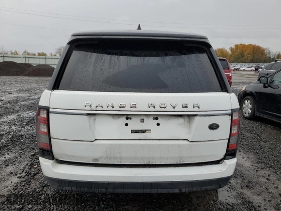 2017 Land Rover Range Rover with VIN SALGR2FK9HA360049, listed as a Copart auction lot 82036974 with 52,843 mi miles and Clean title. Bid and sale history available at DreamBid. Image 6.