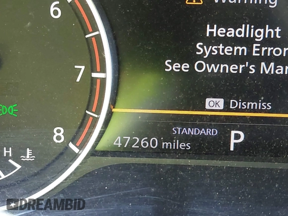 2023 Nissan Rogue S with VIN 5N1BT3AA0PC906114, listed as a IAAI auction lot 42448651 with 47,260 mi miles and . Bid and sale history available at DreamBid. Image 16.