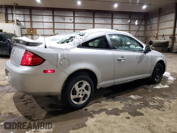 2008 Pontiac G5 with VIN 1G2AL18F487177250, listed as a Copart auction lot 88778915 with 99,268 mi miles and Salvage Title. Bid and sale history available at DreamBid. Image 3.