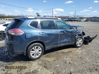 2015 Nissan Rogue SL z VIN 5N1AT2MV8FC915050, wystawiony jako Copart lot #50348105 z przebiegiem 123 072 mil mil oraz Szkoda całkowita • Salvage title. Historia ofert i sprzedaży dostępna na DreamBid. Obrazek 3.