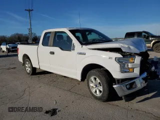 2017 Ford F-150 XL with VIN 1FTEX1CF4HKC30650, listed as a Copart auction lot 43618595 with 51,365 mi miles and Clean Title. Bid and sale history available at carsss.com. Image 4.