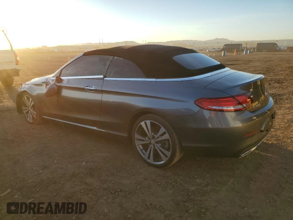 2017 Mercedes-Benz C 300 with VIN WDDWK4JB3HF428915, listed as a Copart auction lot 77944844 with 57,241 mi miles and Salvage Title. Bid and sale history available at DreamBid. Image 2.