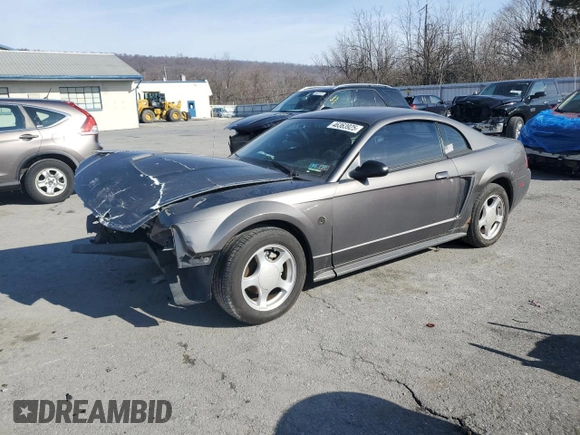 2004 Ford Mustang Standard with VIN 1FAFP40444F107898, listed as a Copart auction lot 46363925 with 166,246 mi miles and Salvage Title. Bid and sale history available at carsss.com. Image 1.