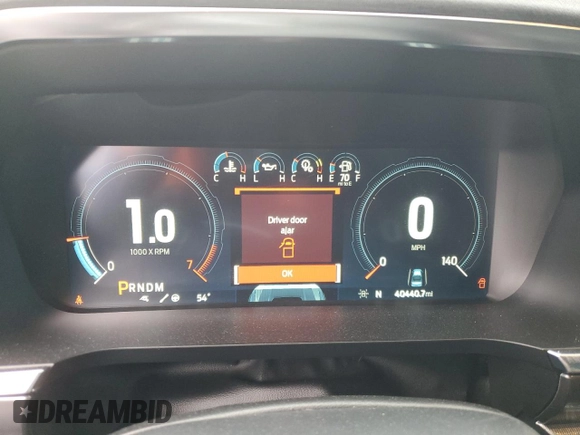 2023 Ford F-150 Raptor with VIN 1FTFW1RG6PFA01658, listed as a Copart auction lot 47601275 with 40,440 mi miles and Salvage Title. Bid and sale history available at DreamBid. Image 9.
