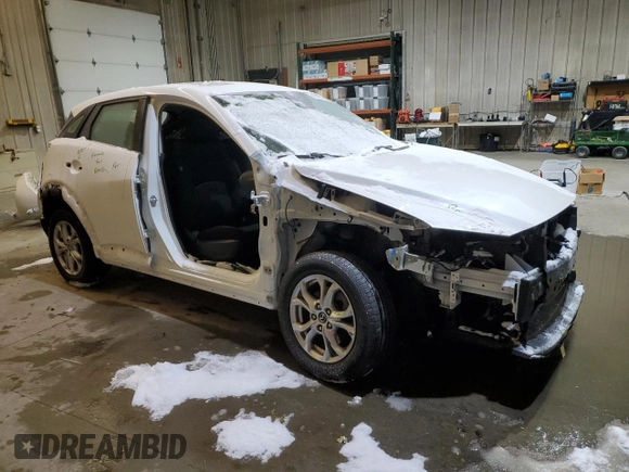 2019 Mazda CX-3 Sport with VIN JM1DKFB70K0435953, listed as a Copart auction lot 88454285 with 52,778 mi miles and Salvage Title. Bid and sale history available at carsss.com. Image 4.