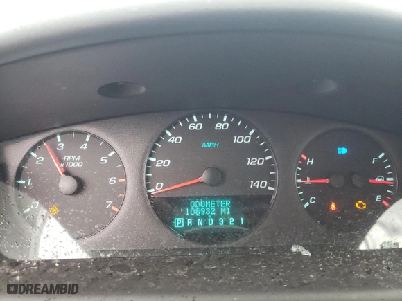 2009 Chevrolet Impala LS with VIN 2G1WB57K491114943, listed as a Copart auction lot 43467065 with 108,932 mi miles and Salvage Title. Bid and sale history available at carsss.com. Image 9.