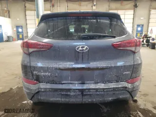 2017 Hyundai Tucson SE with VIN KM8J3CA47HU261964, listed as a Copart auction lot 45949235 with 94,845 mi miles and Salvage Title. Bid and sale history available at carsss.com. Image 6.