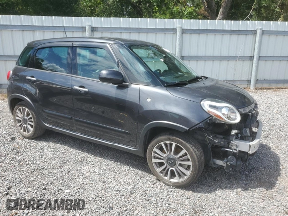 2019 FIAT 500L Trekking with VIN ZFBNFADH6KZ042314, listed as a Copart auction lot 70961294 with 0 mi miles and Salvage Title. Bid and sale history available at carsss.com. Image 4.