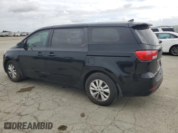 2016 Kia Sedona L with VIN KNDMA5C10G6184184, listed as a Copart auction lot 50974325 with 144,549 mi miles and Salvage Title. Bid and sale history available at carsss.com. Image 2.