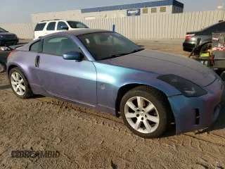 2005 Nissan 350Z Touring with VIN JN1AZ34D45M609202, listed as a Copart auction lot 74007354 with Not Provided miles and Salvage Title. Bid and sale history available at carsss.com. Image 4.
