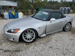 2003 Honda S2000 with VIN JHMAP11413T002901, listed as a Copart auction lot 48122405 with 208,560 mi miles and Salvage Title. Bid and sale history available at DreamBid. Image 1.