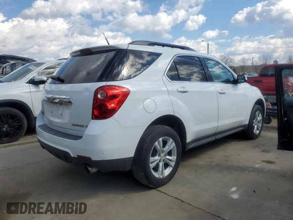 2012 Chevrolet Equinox LT w/2LT with VIN 2GNFLNE58C6317966, listed as a Copart auction lot 46078615 with 105,856 mi miles and Salvage Title. Bid and sale history available at carsss.com. Image 3.