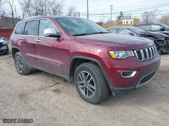 2019 Jeep Grand Cherokee Limited X with VIN 1C4RJFBGXKC620812, listed as a IAAI auction lot 41776960 with 67,251 mi miles. Bid and sale history available at carsss.com. Image 1.