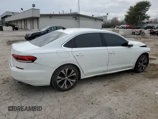 2021 Volkswagen Passat SE with VIN 1VWSA7A32MC009369, listed as a Copart auction lot 45649345 with 115,349 mi miles and Salvage title. Bid and sale history available at DreamBid. Image 3.