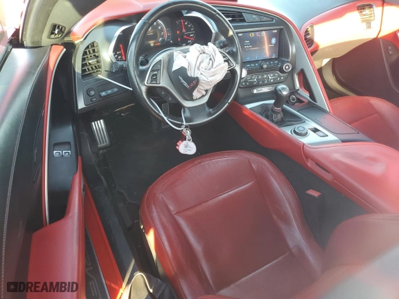 2014 Chevrolet Corvette Stingray Z51 3LT with VIN 1G1YL2D79E5104468, listed as a Copart auction lot 73684144 with 105,354 mi miles and Salvage Title. Bid and sale history available at carsss.com. Image 8.