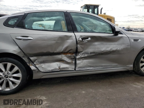2016 Kia Optima EX with VIN 5XXGU4L31GG103713, listed as a Copart auction lot 88771715 with 50,307 mi miles and Salvage Title. Bid and sale history available at carsss.com. Image 10.