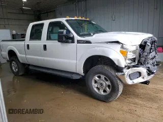 2016 Ford F-250 Lariat with VIN 1FT7W2B67GED07818, listed as a Copart auction lot 61246685 with 110,828 mi miles and Salvage title. Bid and sale history available at DreamBid. Image 4.