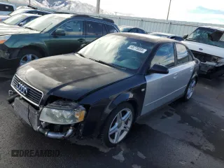 2002 Audi A4 1.8T with VIN WAULC68E72A309675, listed as a Copart auction lot 45775055 with 220,703 mi miles and Salvage Title. Bid and sale history available at carsss.com. Image 1.