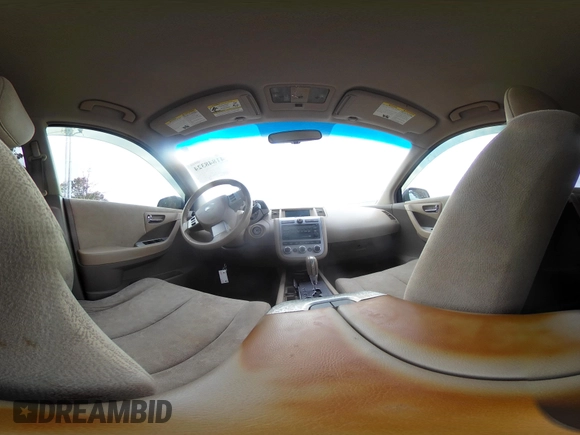 2007 Nissan Murano SL with VIN JN8AZ08W57W643605, listed as a IAAI auction lot 41848324 with 249,590 mi miles and . Bid and sale history available at DreamBid. Image 18.