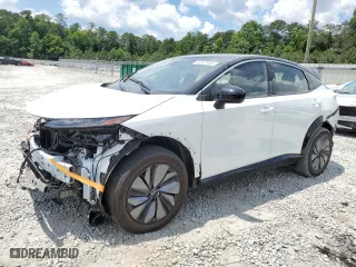 2023 Nissan ARIYA PREMIERE with VIN JN1BF0BAXPM411103, listed as a Copart auction lot 57527704 with 10,326 mi miles and Salvage Title. Bid and sale history available at carsss.com. Image 1.